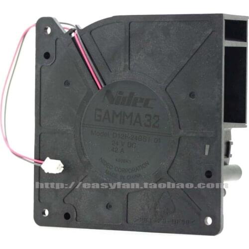 NEW NIDEC GAMMA32 D12F-24BS1 12032 turbine Blower 24V 0.42A cooling fan