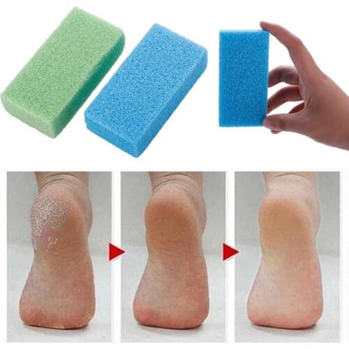 1PC Pro Foot Pumice Stone Sponge Block Callus Remover For Feet Hands Scrub Manicure Dead Skin Pedicure Remover Scrubber Hot