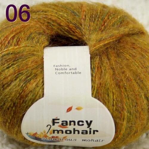 Sale New Soft 1Skeins50g Wrap Shawls Hand Knitting Wool Yarn Womens Cashmere Shawls and Wraps Rainbow Orange 823-06