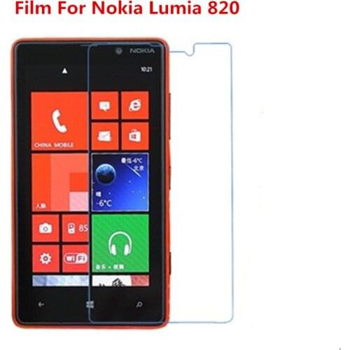 1/2/5/10 Pcs Ultra Thin Clear HD LCD Screen Protector Film With Cleaning Cloth Film For Nokia Lumia 820