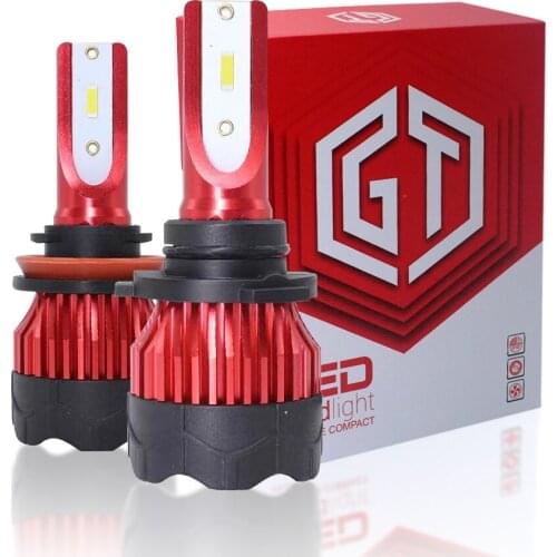 1Set H4 LED H7 Auto Car Headlight 9005 9006 H3 H13 H8 880 H27 9004 9007 H11 881 LED H1 K5 55W 6000LM 6000K Automobile Bulb