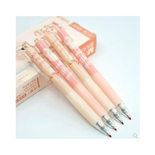 10PCS/LOT M&G Chenguang stationery 0.5 cute unisex pink peach party press pen gel pen