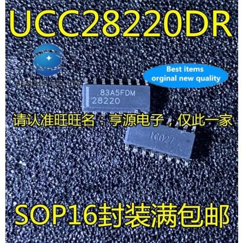 10PCS UCC28220 UCC28220DR prints 28220 SOP16 switch controller in stock 100% new and original