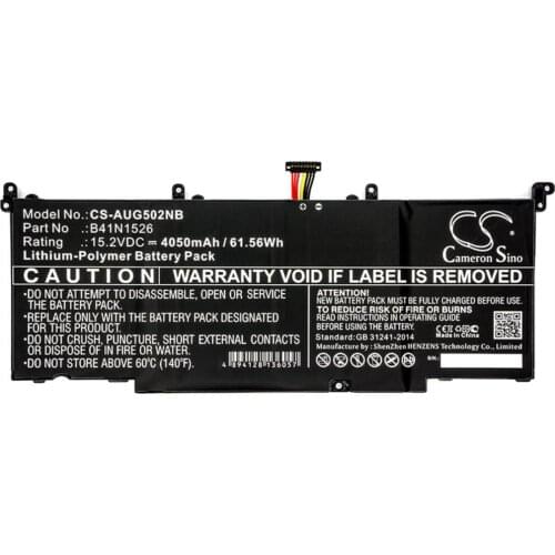 Cameron Sino 4050mAh battery for ASUS FX502 502V GL502 BSI7N27 0B200-0194000 B41N1526 Notebook, Laptop Battery