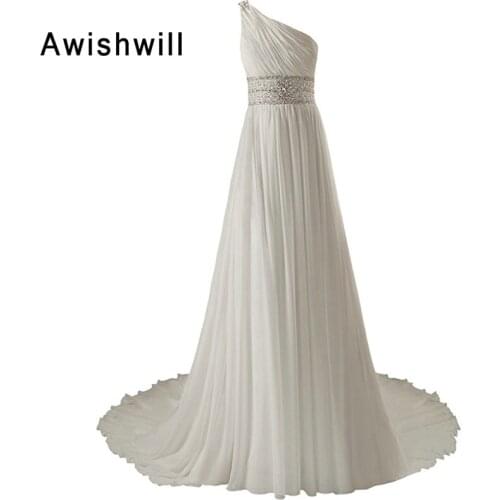 Шифоновые свадебные платья Awishwill China At AliExpress