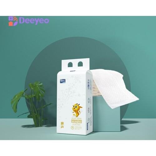 Deyo Baby Disposable Urine Pad Newborn High Quality Waterproof Breathable Soft Diapers Babies Change Pads Trial Pack 15pcs