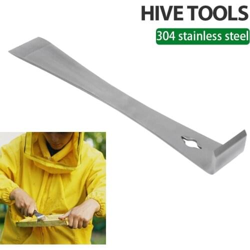 Bee Hive Scraper Frame Cleaning Tool Stainless Steel J Hook Bee Uncapping Beekeeping Equipment Beehive Beekeeper