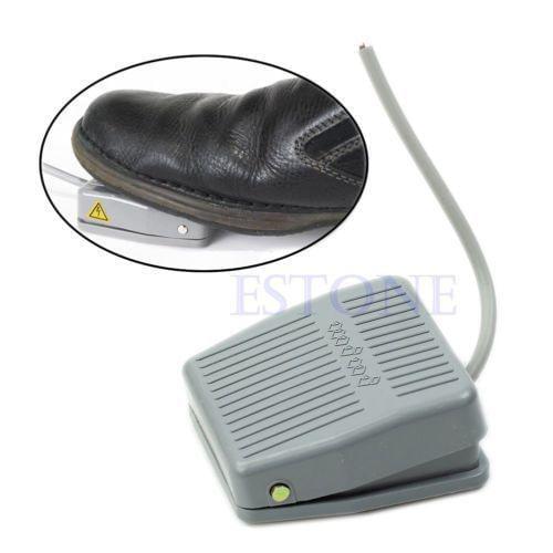 Push Button Switches Plastic, Metal Foot Switch Electric Power SPDT FootSwitch TFS-201 Pedal Momentary Control