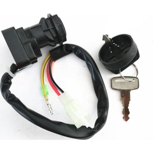 Ignition Key Switch Pins Connector Kit For Suzuki LT80 LT 80 1996-2006 Ignition Key Switch with key