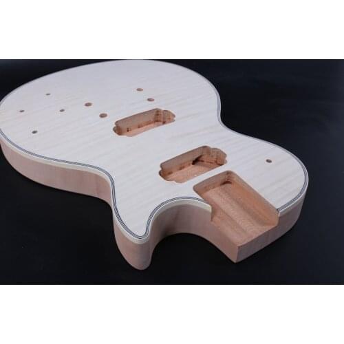 Unfinished Electric Guitar Body Mahogany