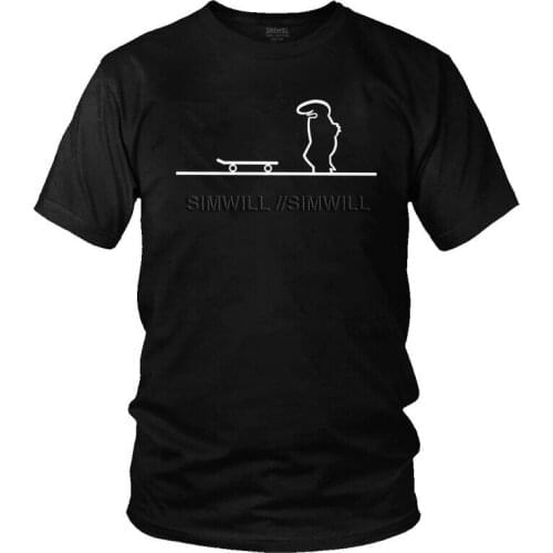 Male Funny La Linea T-Shirt Funny Animation Comedy Tshirt Short Sleeve Cool T Shirt Homme Cotton Tee Clothing