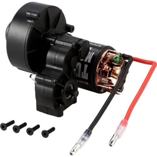 New AUSTARHOBBY Center Gearbox Transmission +540 Brushed Motor 21T 27T 35T 45T 55T for 1:10 RC Rock Crawler Car SCX10 D90 Model