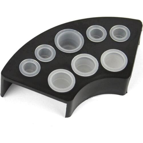 Plastic Ink Cup Holder Permanent Makeup Functional Tattoo Pigment Disposable Cup Ink Holder Supplies Easy Operation