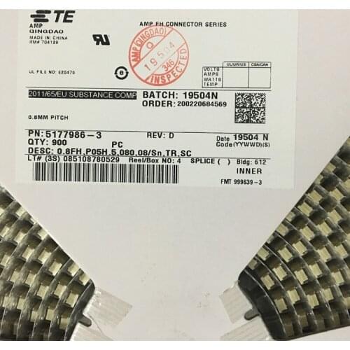 Connectors Board to Board & Mezzanine Connectors TE Connectivity 5177986-3