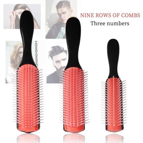 Professional Salon Hair Styling Comb Styler Brush Women Detangle Hairbrush