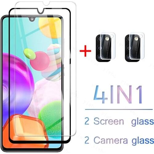 Screen Glass For Samsung Galaxy A 41 Glass Lens Protector glass For Samsung A41 a415f 6.1" Samsun GXYA41 camera Protective Film