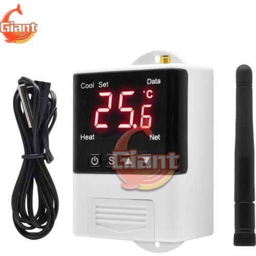 DTC1201 W3001 W3002 12V AC 110V 220V Thermostat NTC Sensor Digital Display WiFi Temperature Controller Digital Thermoregulator