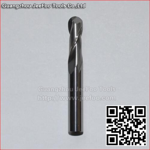 6*17mm Ballnose Carbide Endmill 2flute CNC router bits /Ball Nose End Mills
