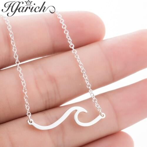 Hfarich Grace Flying Sea Seagull Bird Pendant Necklaces For Women Adorable Charm Long Chain Metallic Trendy Female Jewelry Gifts