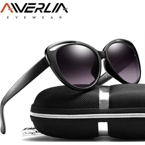 AIVERLIA Fashion Women Sunglasses Female Cat Eye Sunglasses Female Retro Style Glasses Gradient Shades UV400 Oculos De Sol AI64