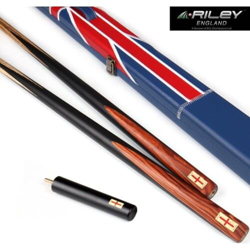 RILEY Single One Piece Snooker Cue Case Set 9.5mm Tip with Extensions 6'' China