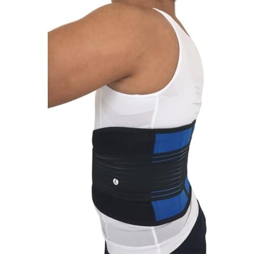 1pc posture corrector neoprene double pull lumbar spinal braces & supports back brace posture correction belt free shipping