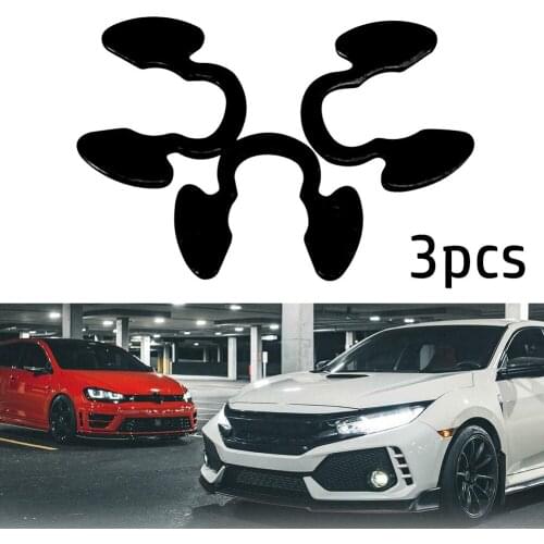 Turbocharger Actuator Wastegate Circlip 3pcs Set Black Clip Replacement