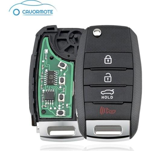 315MHZ Remote Key For Kia Sportage Optima 2014 2015 2016 Folding Flipped Central Locking Car Key Fob 4 Buttons Replacement Key