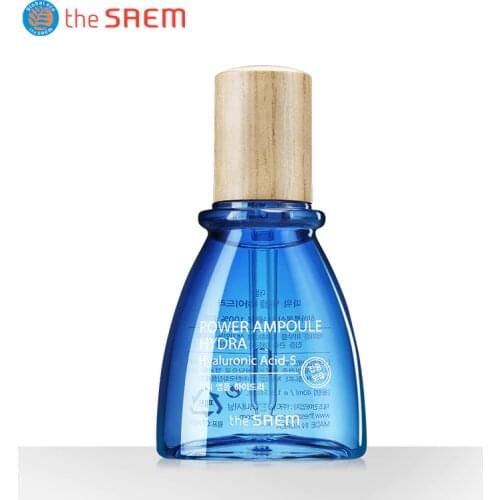 The SAEM Power Ampoule Hydra 40ml Whitening Essence Hyaluronic Acid Firming Hydrating Smooth Skin Serum KoreanCosmetic