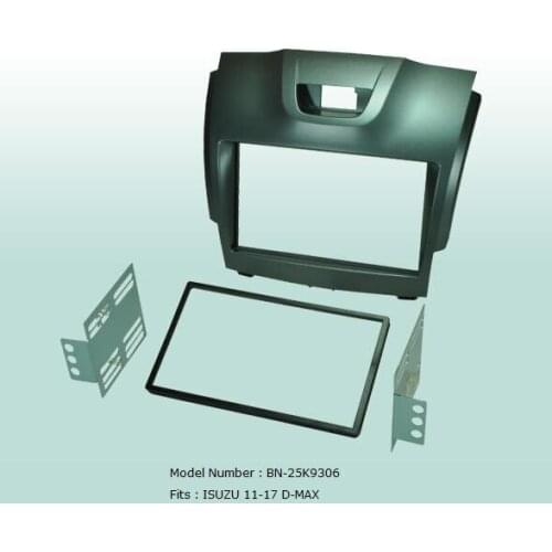 Car Fascias Stereo Audio Panel Navi Frame Dash Kit For Isuzu D-Max 2011 2012 2013 2014 2015 2016 2017 MU-X Trailblazer