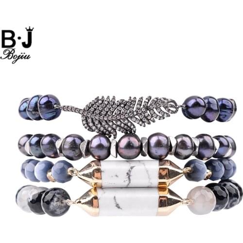 B·J BOJIU Blue Bracelets