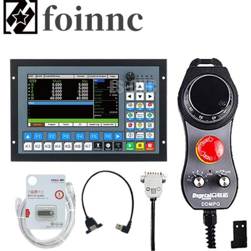 CNC Standalone Offline Controller DDCS-EXPERT 3/4/5 Axis Support Close-loop Stepper/ATC Controller Replace DDCSV3.1 NEWCARVE