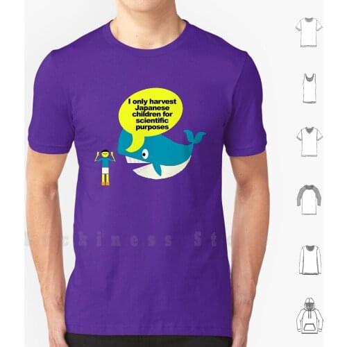 Ban Whaling T Shirt DIY Cotton Big Size S-6xl Ban Greenpeace Japan Norway Steve _ Irwin Whale Whaling