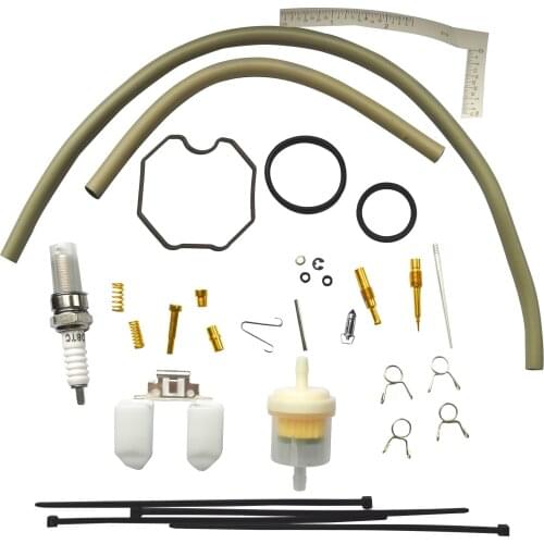 Carburetor Rebuild Repair Kit for 1980-2002 Honda XR200 XR200R Dirt Bike 0201-129 Needle Jet Set