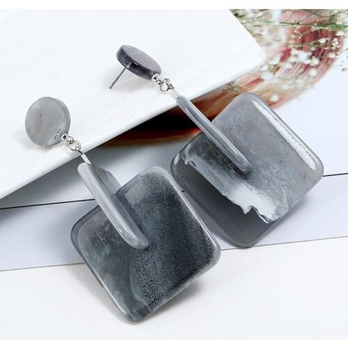 Vintage Earring acrylic long earrings for women brinco oorbellen earings brincos aretes pendientes earing boucle d'oreille femme