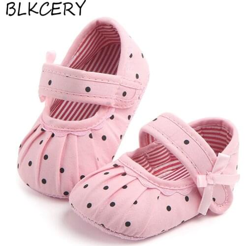 New Baby Girls Crib Shoes Newborn First Steps Toddler Princess Bows Loafers Infant Tenis for 1 Year Old Footwear Doll Shoe Gifts