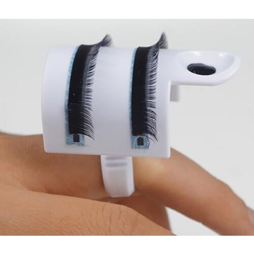 U-band Eyelash Extension Holder, False Eye Lash Plate Display Stand, Makeup DIY Fake Eyelash Extension Tools Beauty Accessories