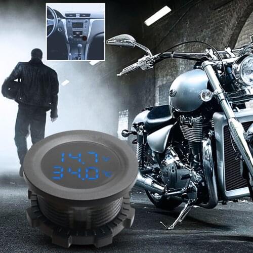 Professional Stable Long Service Life Digital Display Digital Panel Display Voltage Monitoring Meter for Motorcycle Car Goods