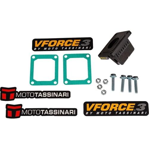 V Force 3 Reed Valve Assembly For Yamaha YZ85/YZ80 Suzuki RM85L For Yamaha DT100 DT125 DT175 TY175 TY250 AT2 AT3 02-15 V382S-A