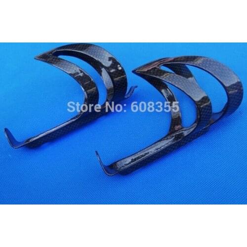 Carbon glossy MTB Mountain Road bike bicycle water Bottle cage - 2 Pcs Cages WBC003