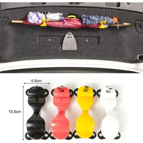 Universal Car Umbrella Holder Hook Mounting Bracket Car Styling Trunk Organizer Hanger Umbrella Storage Holder Car Accessories