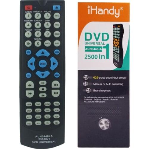 Universal DVD remote control USE 2000IN1 FOR ROYAL LRIPL HAIKO RBITZ HAIER RBITZ HANSMANN HYUNDAI RENTEC RCA FUTEK DIFRNCE ZAIKO