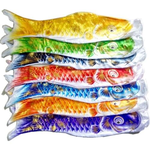 Japanese Carp Windsock Streamer Fish Flag Kite Fish Colorful Windsock Carp Flag