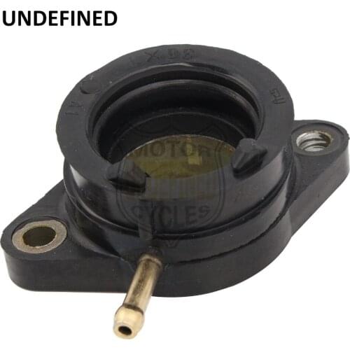 Motorcycle Parts Black Carb Carburetor Intake Manifold Flange Boot For Yamaha AG200 2016 2017 2018 All Years Carburateur