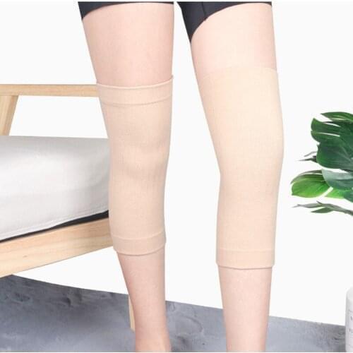 1 pair Warm knee pads Cashmere Fall/winter unisex compression protector Wool Knee Support Cycling Lengthen Prevent Arthritis