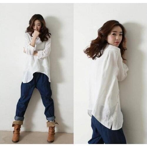2014 Long sleeve Casual Shirts Womens clothing 14470-3