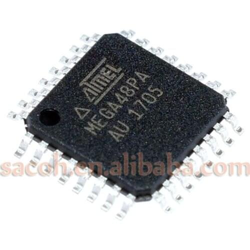 5PCS/lot New Original ATMEGA48PA-AU MEGA48PA-AU MEGA48PA or ATMEGA48A-AU or ATMEGA48V-10AU TQFP-32 8-bit Microcontroller