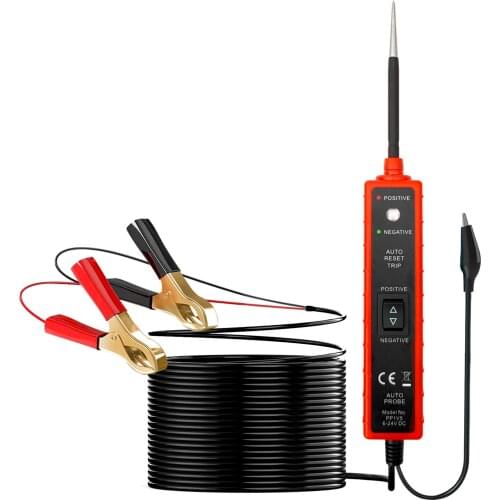 EM285 Automotive Circuit Tester Probe Kit Probe Car Electric Circuit Tester 6-24V DC Automotive Electric System