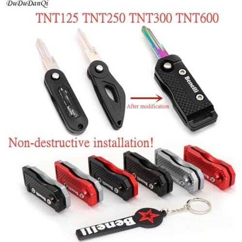 Motorcycle key cover shell cover CNC aluminum for Benelli TNT125 TNT250 TNT300 TNT600 Leoncino 500 LeonineX BJ500