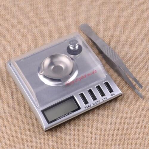 LETAOSK 20g x 0.001g 1mg Backlit LCD Digital Jewelry Diamond Scale 100 x 0.005ct Electronic Digital Precision Weight Balance